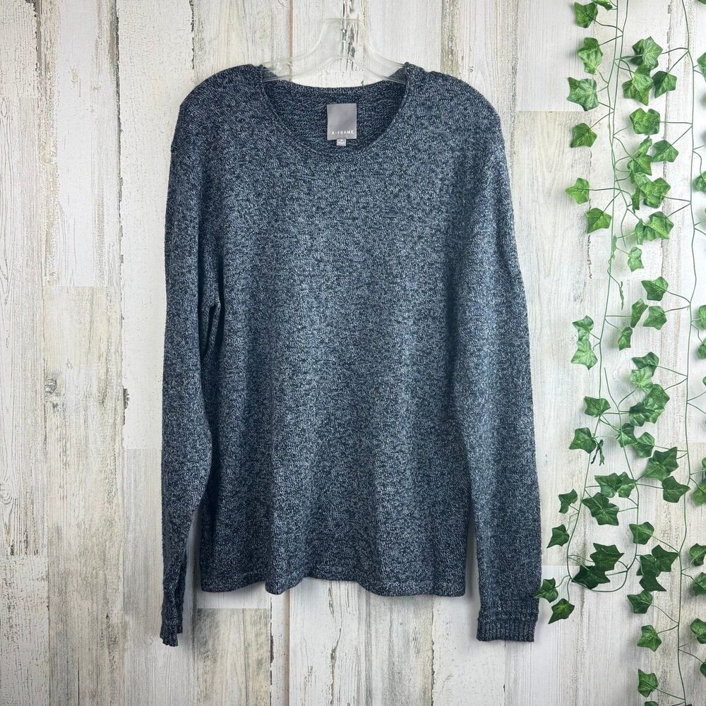 A- FRAME BLUE SWEATSHIRT SIZE MEDIUM